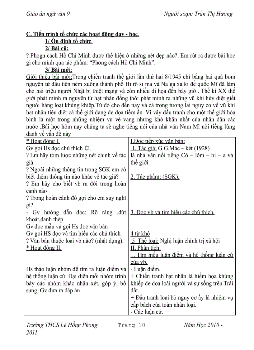 image for page Giáo án 9 đã chỉnh sửa