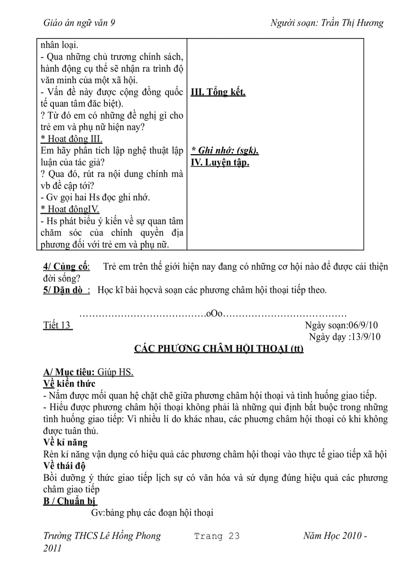 image for page Giáo án 9 đã chỉnh sửa