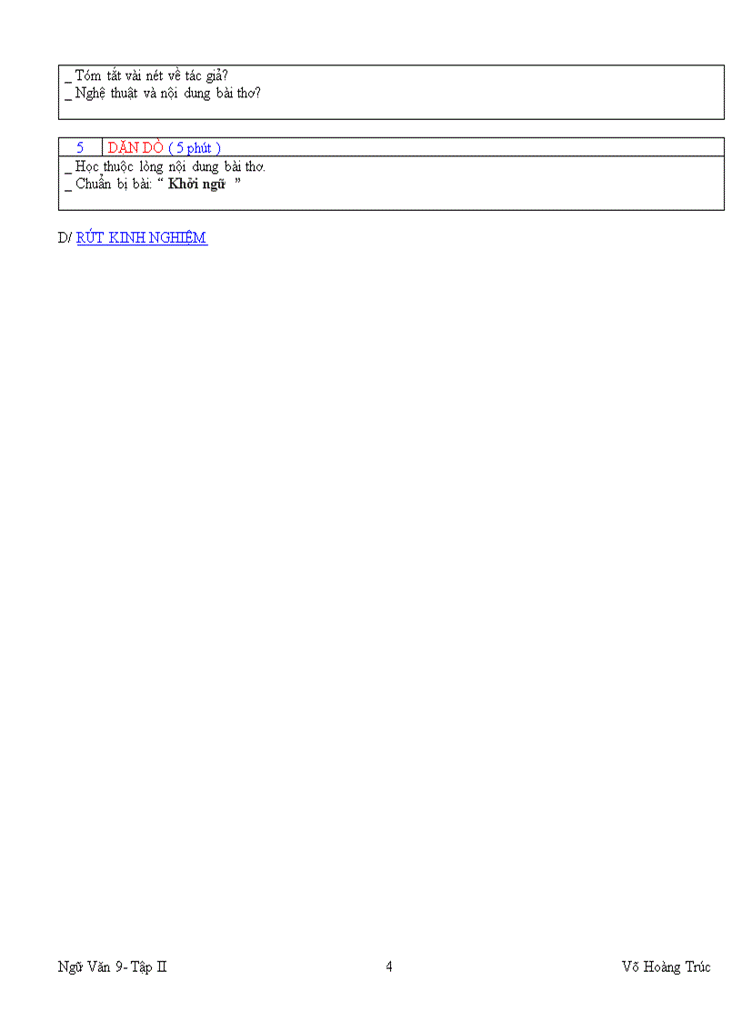 image for page Giao an 9 HKII Chuan