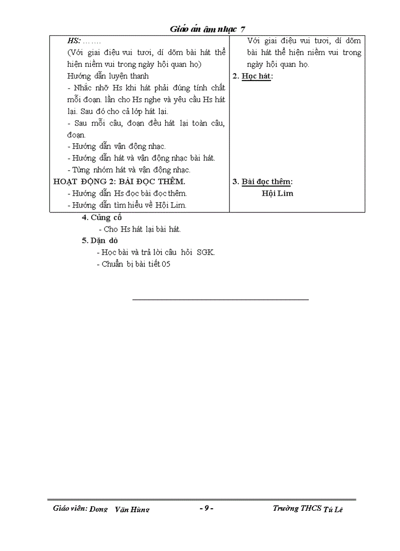 image for page Giao an am nhac 7