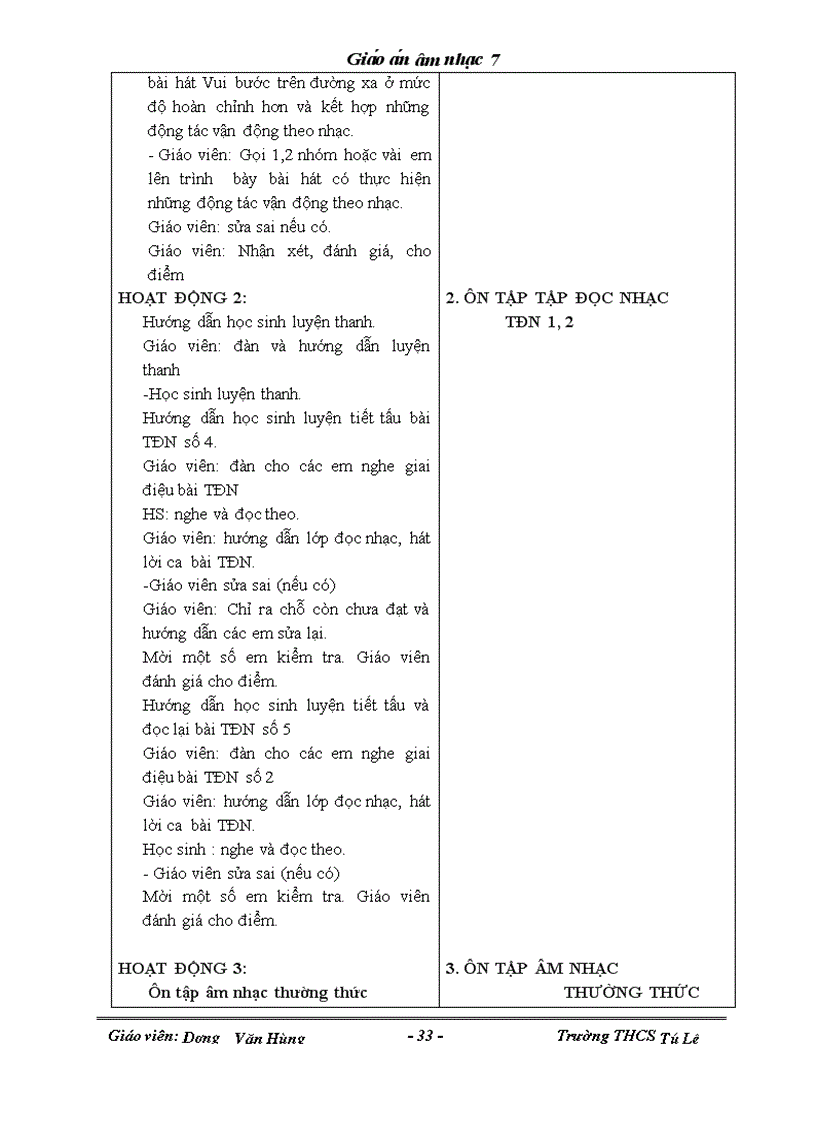 image for page Giao an am nhac 7