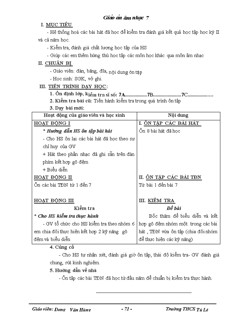 image for page Giao an am nhac 7