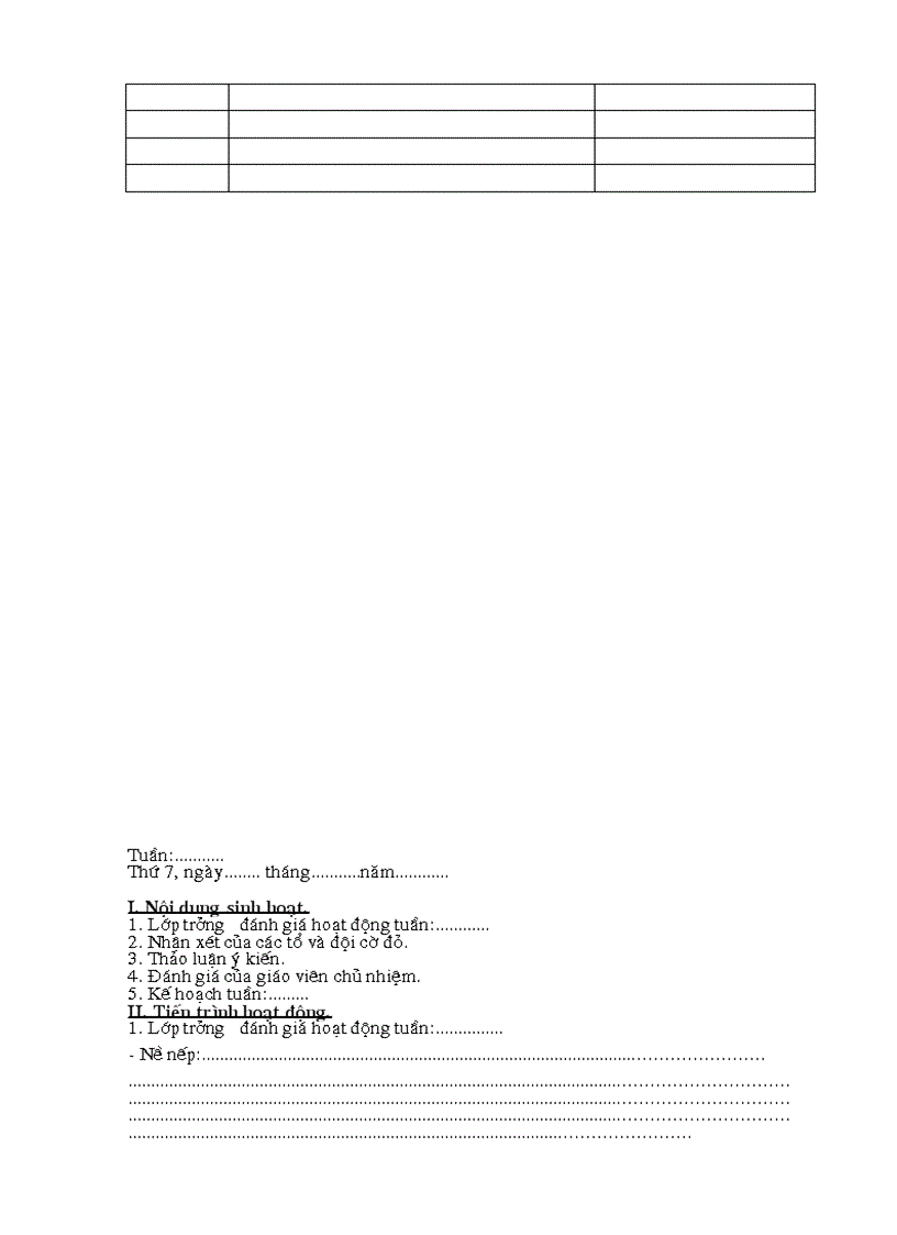 image for page Giáo án chủ nhiệm