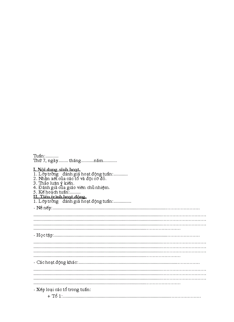 image for page Giáo án chủ nhiệm