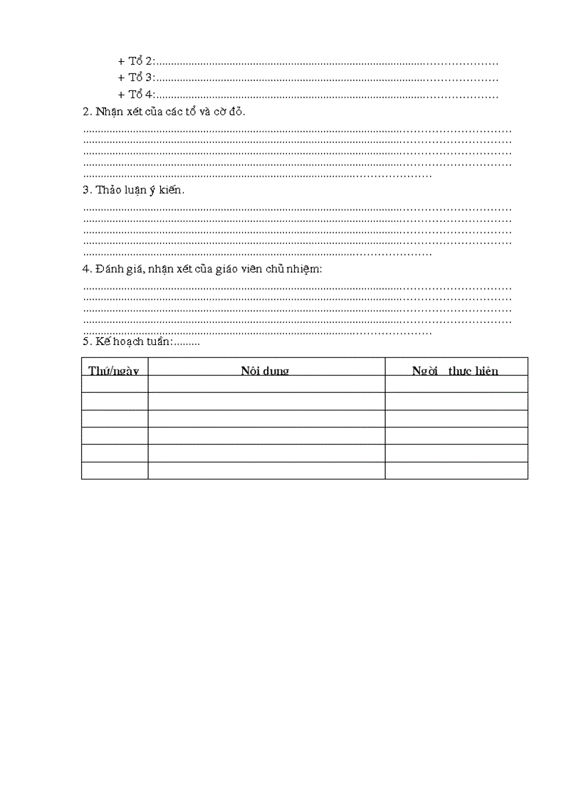 image for page Giáo án chủ nhiệm