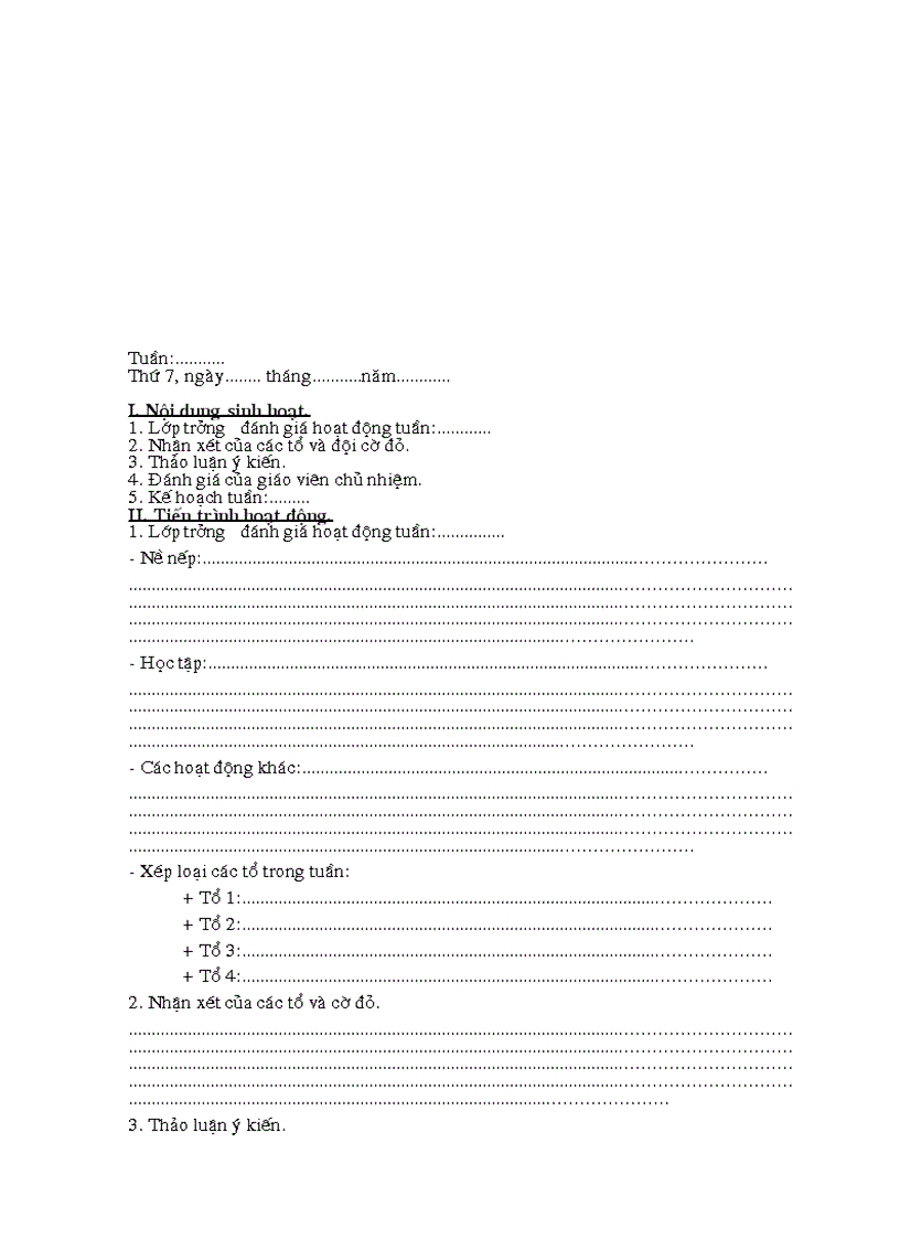 image for page Giáo án chủ nhiệm