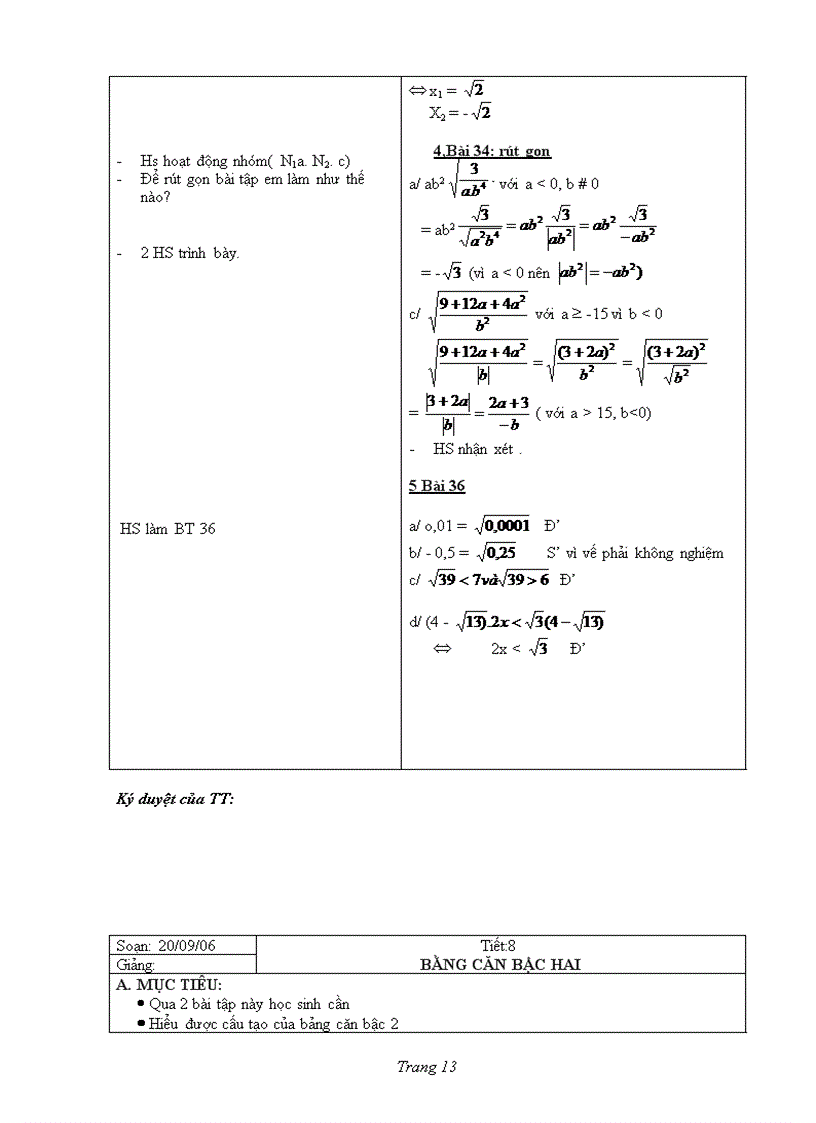 image for page Giao an dai 9 t1