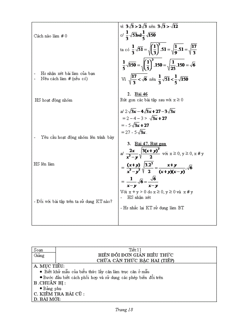 image for page Giao an dai 9 t1