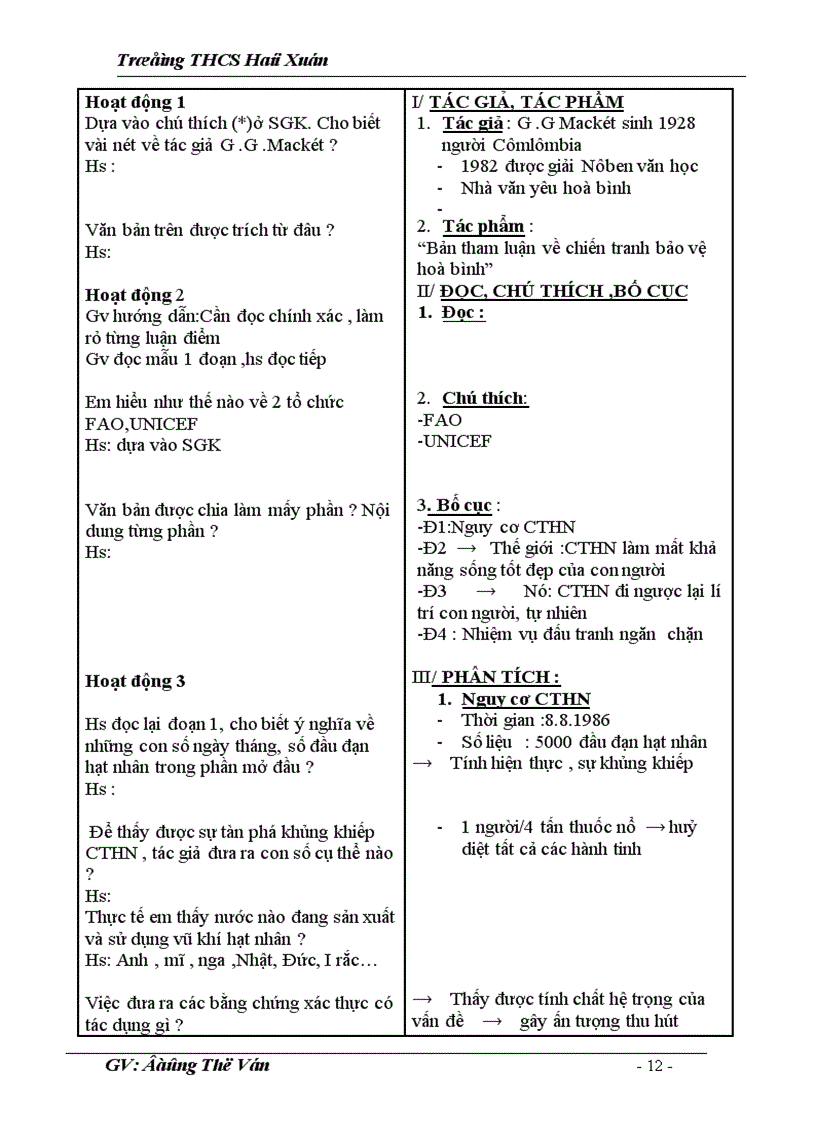 image for page Giáo án đầy đủ