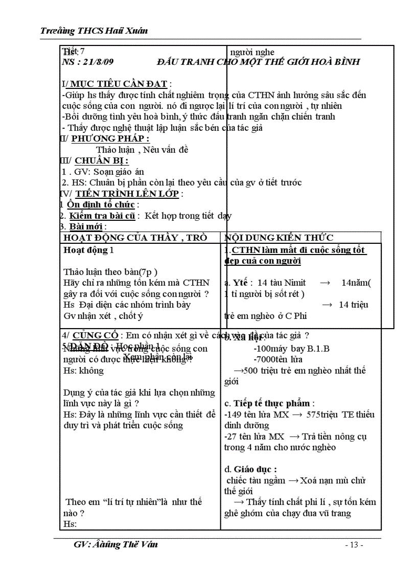 image for page Giáo án đầy đủ