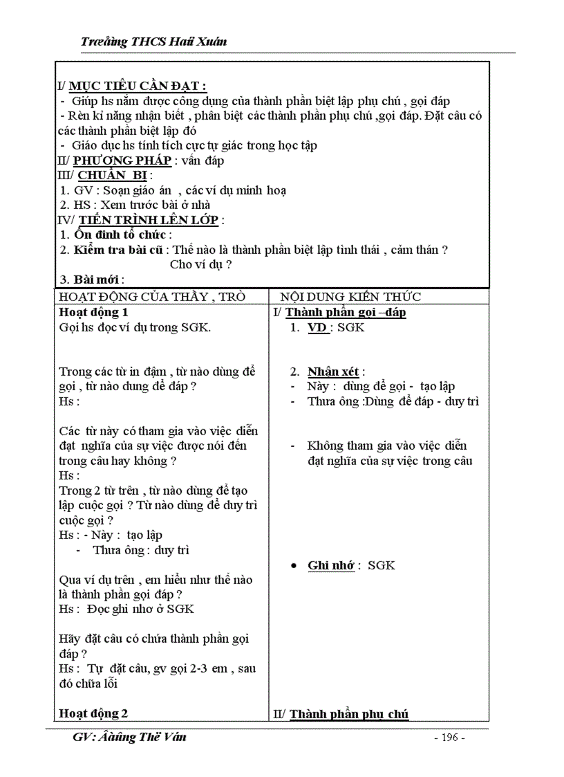 image for page Giáo án đầy đủ