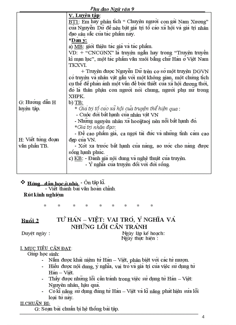 image for page Giao an day them ngu van 9