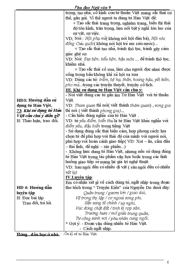 image for page Giao an day them ngu van 9