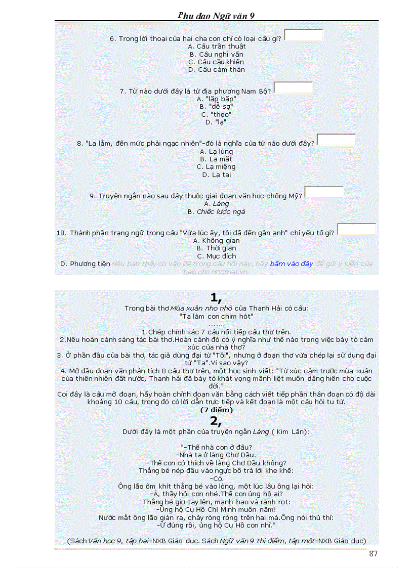 image for page Giao an day them ngu van 9