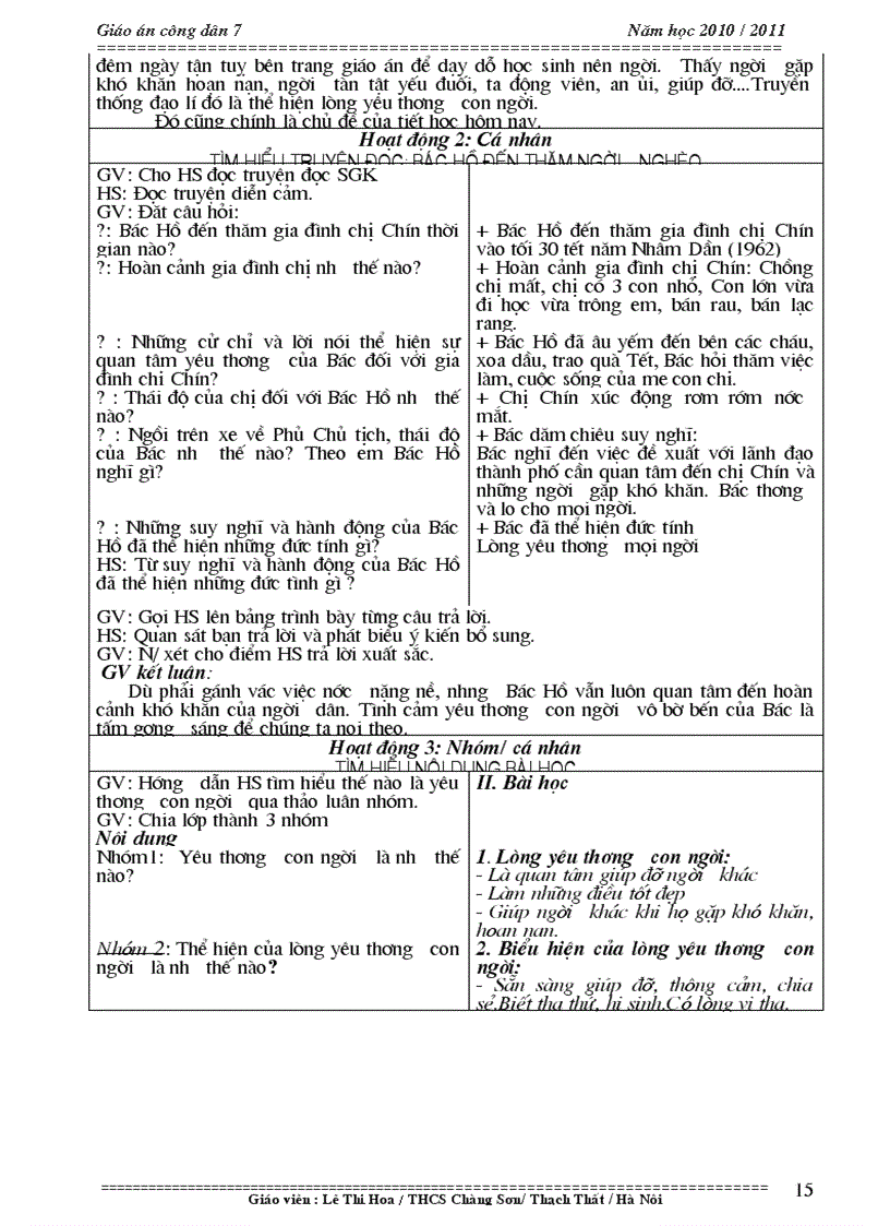 image for page Giáo án gdcd 7 chi tiết