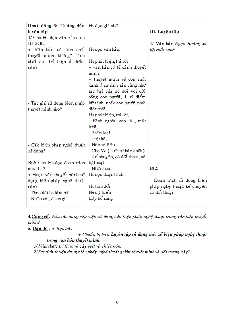 image for page Giáo án HK I Ngữ văn 9