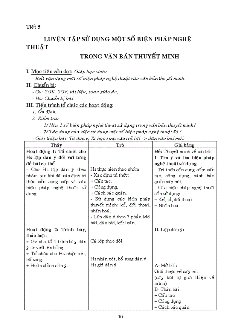 image for page Giáo án HK I Ngữ văn 9