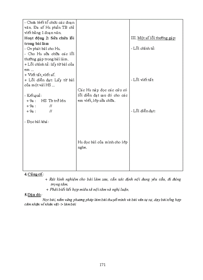 image for page Giáo án HK I Ngữ văn 9