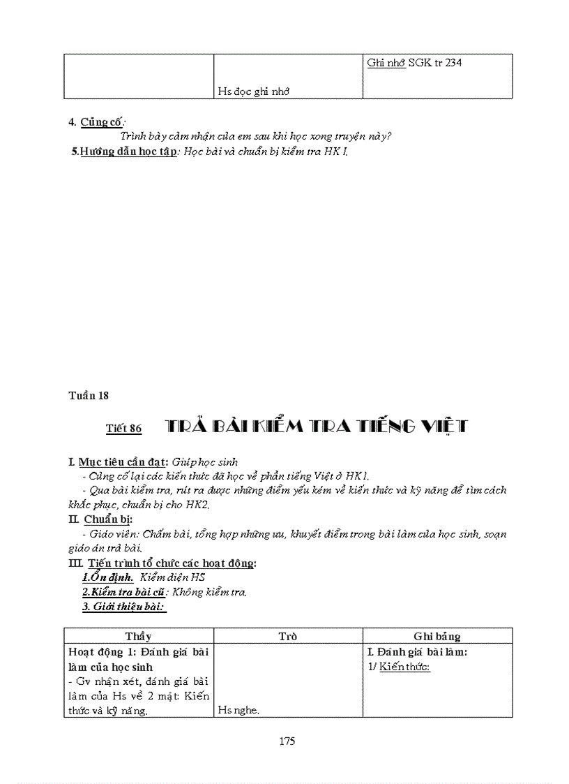 image for page Giáo án HK I Ngữ văn 9