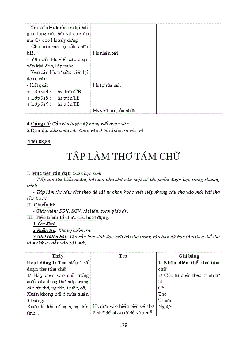 image for page Giáo án HK I Ngữ văn 9