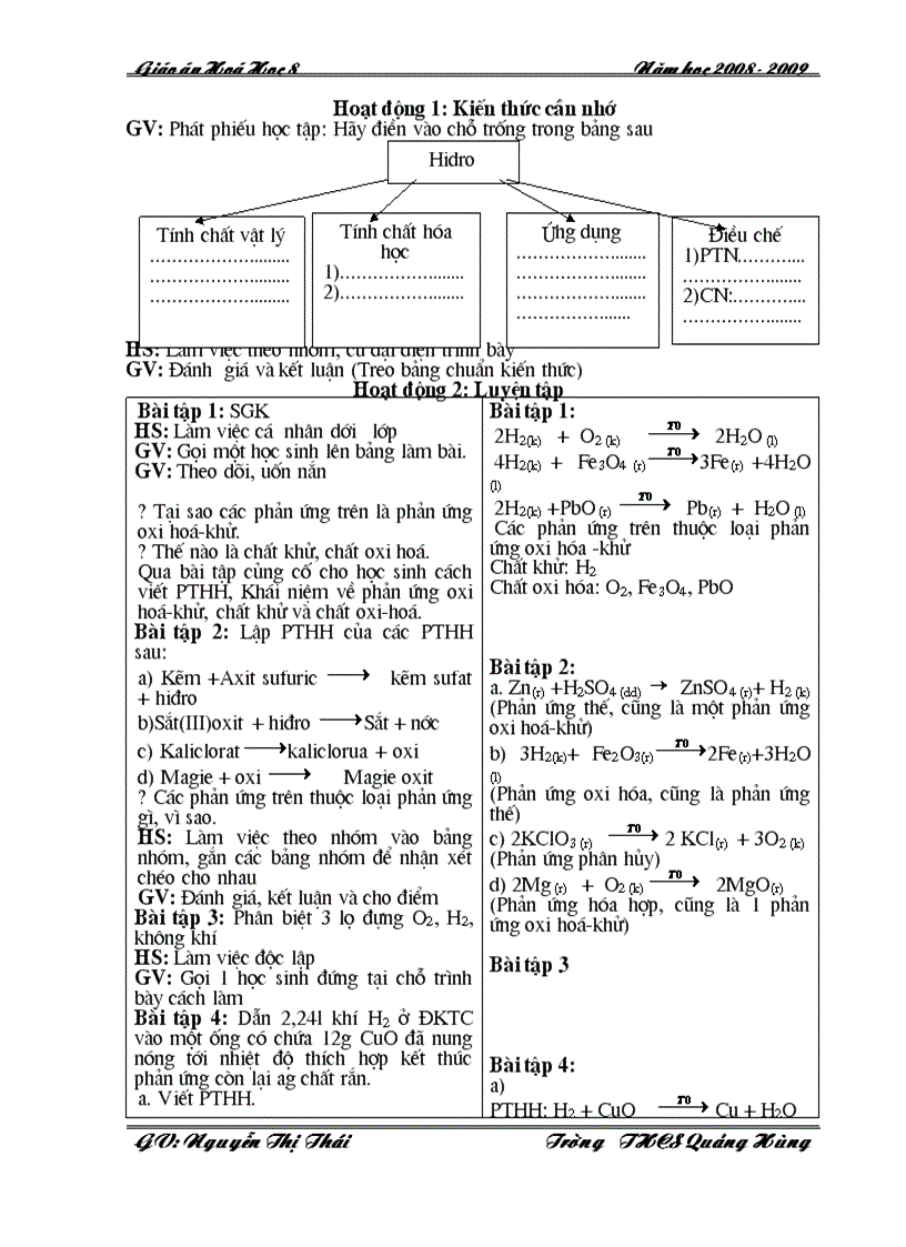 image for page Giao an hoa 8 tu tiet 47 den 54