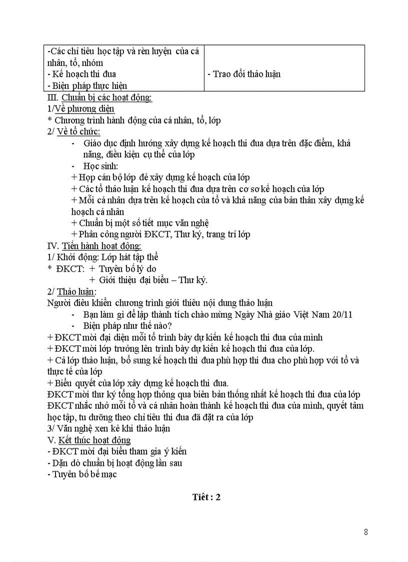 image for page Giáo án Hoạt động NGLL9