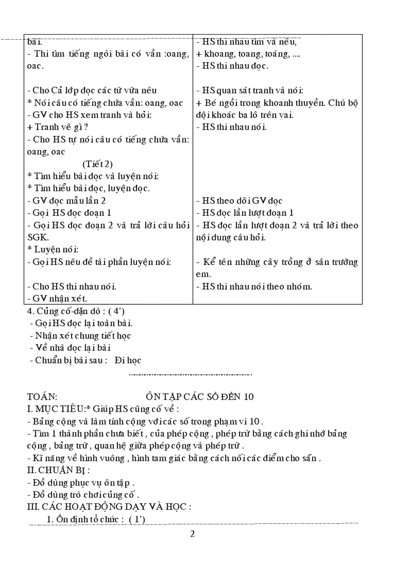 image for page Giao an lop 3 tuan 33