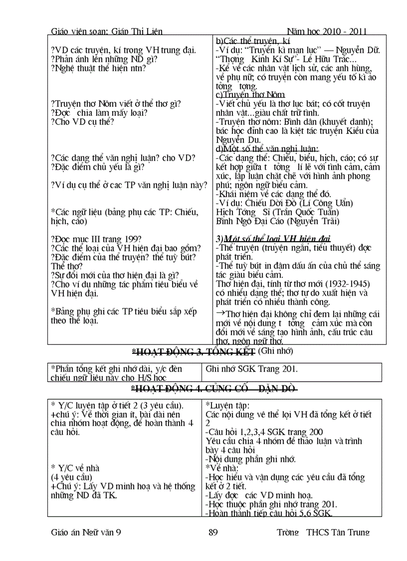 image for page Giao an lop 9 Ki II CKT KNS