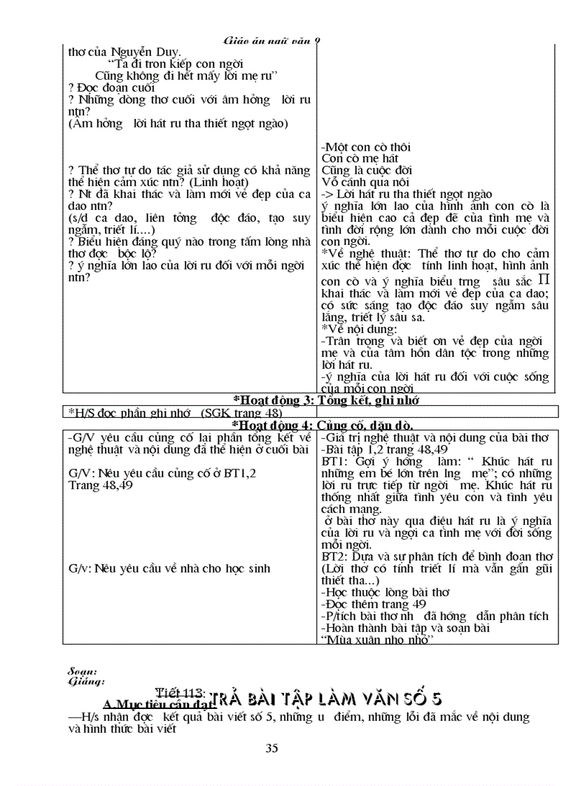 image for page Giáo án lớp 9 ngữ văn từ tuần 19 37