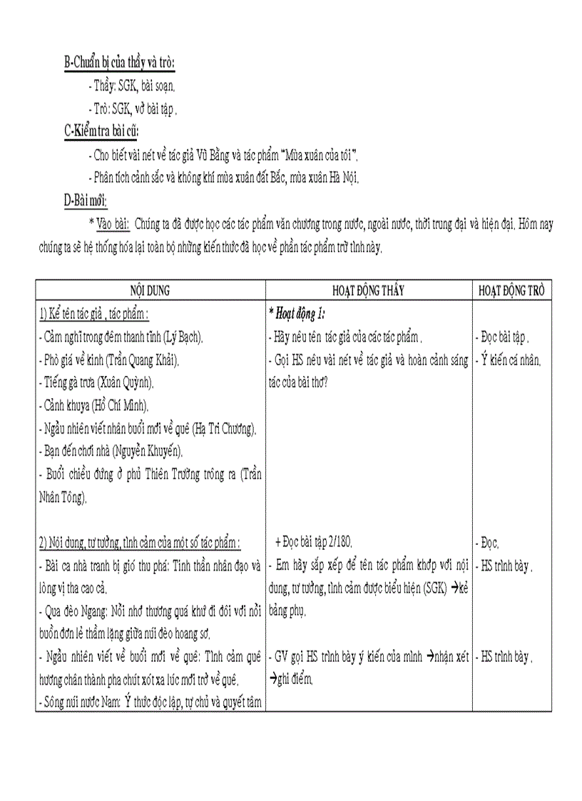 image for page Giáo án ngữ năm 7 HK I HOT 3 cột