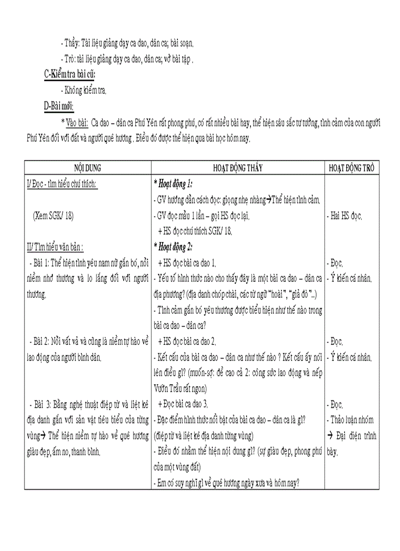 image for page Giáo án ngữ năm 7 HK I HOT 3 cột