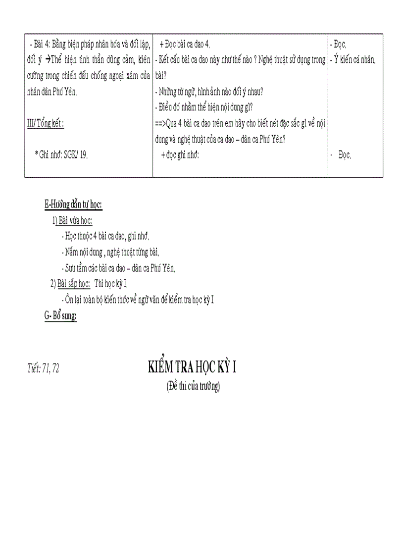 image for page Giáo án ngữ năm 7 HK I HOT 3 cột