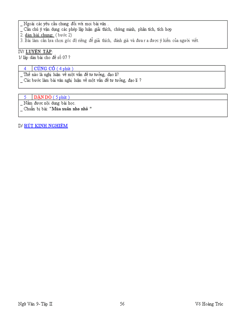 image for page Giáo án ngữ văn 8 tập ii t20 t 27