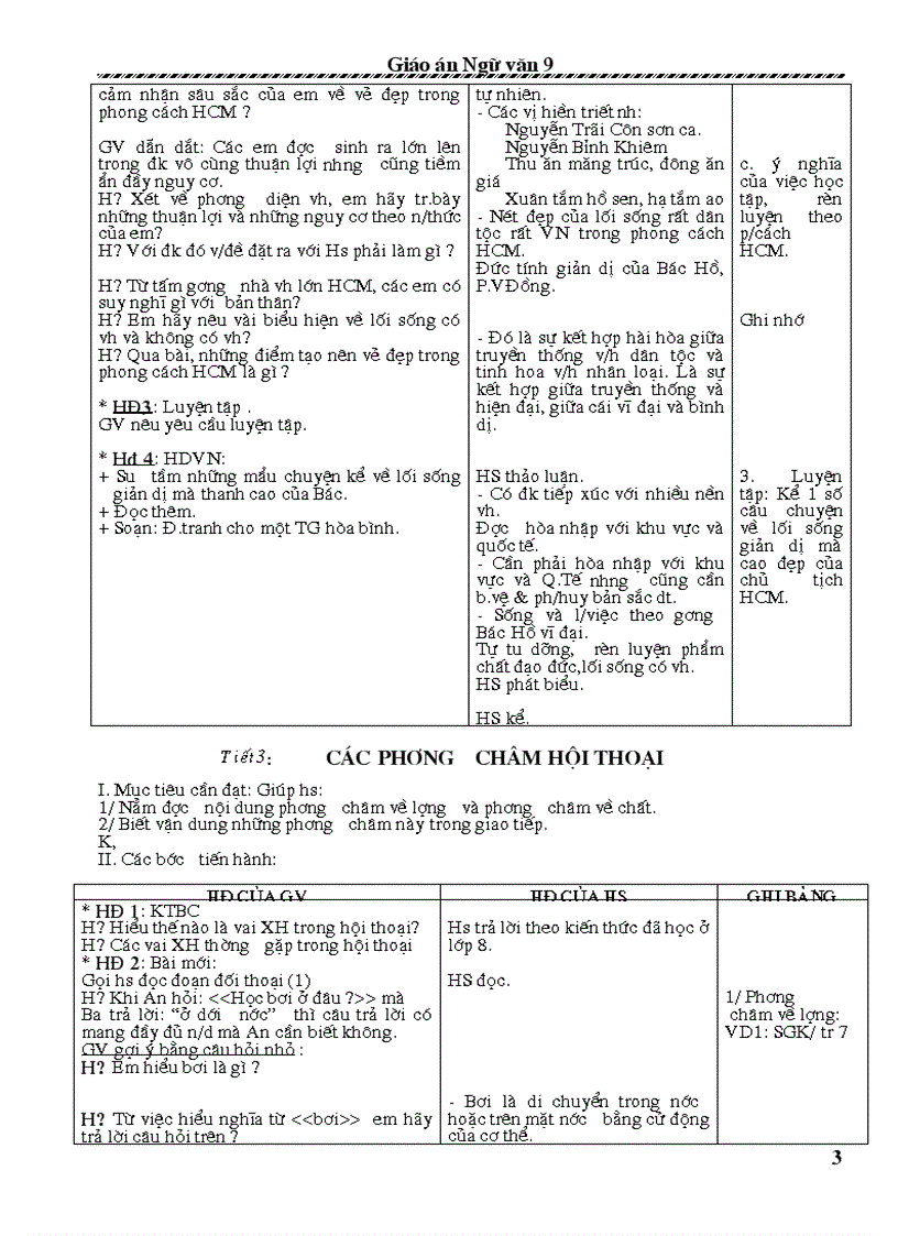 image for page Giao an ngu van 9 3 cot 1