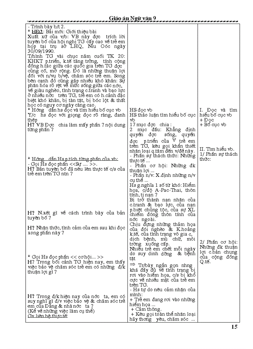 image for page Giao an ngu van 9 3 cot 1