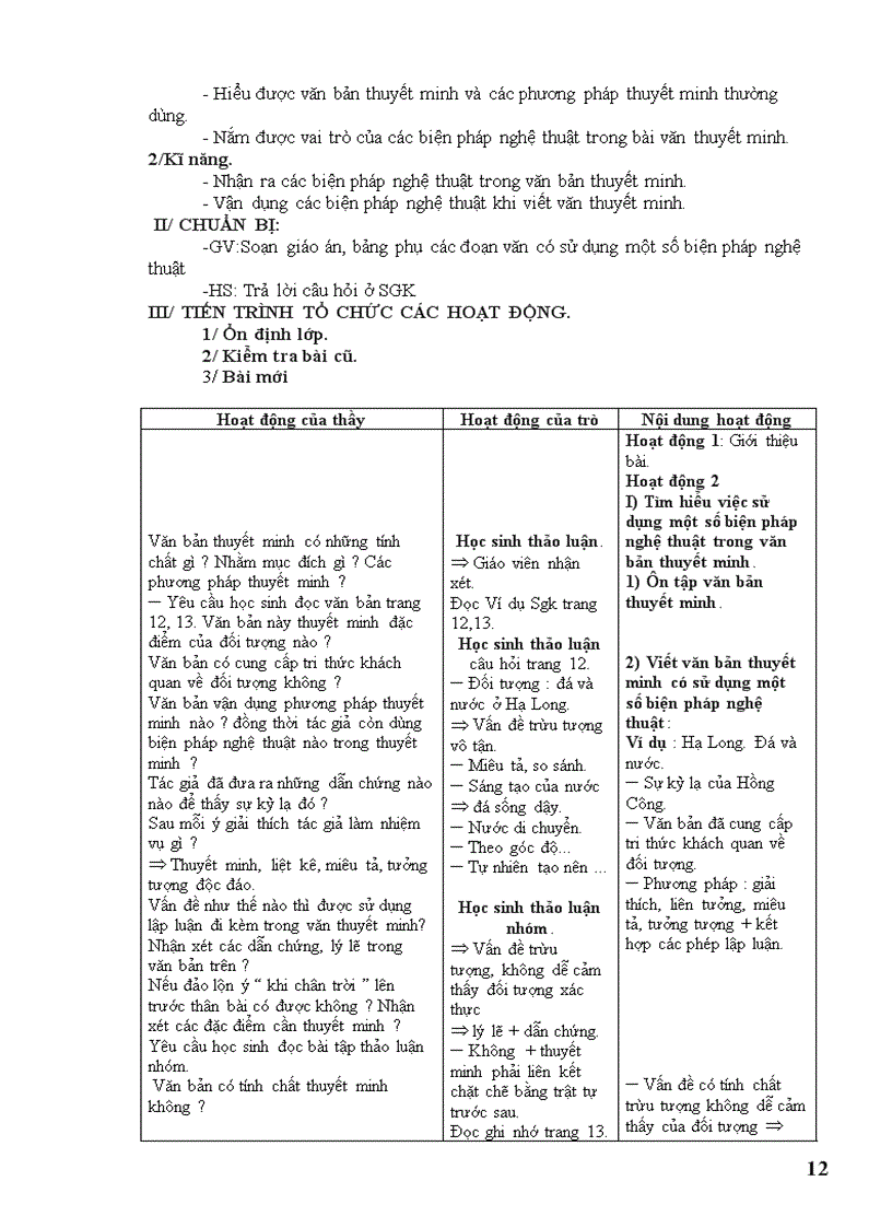 image for page Giáo án ngữ văn 9 cả năm 3 cột chuẩn mới