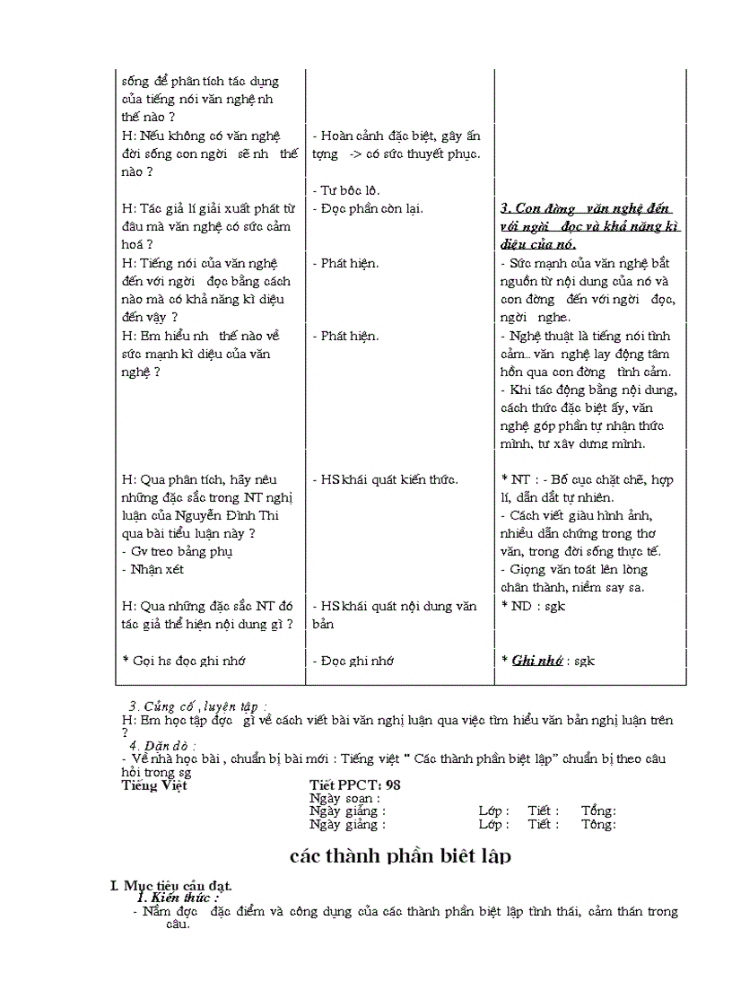 image for page Giáo án Ngữ văn 9 chuẩn kiến thức 2010 2011