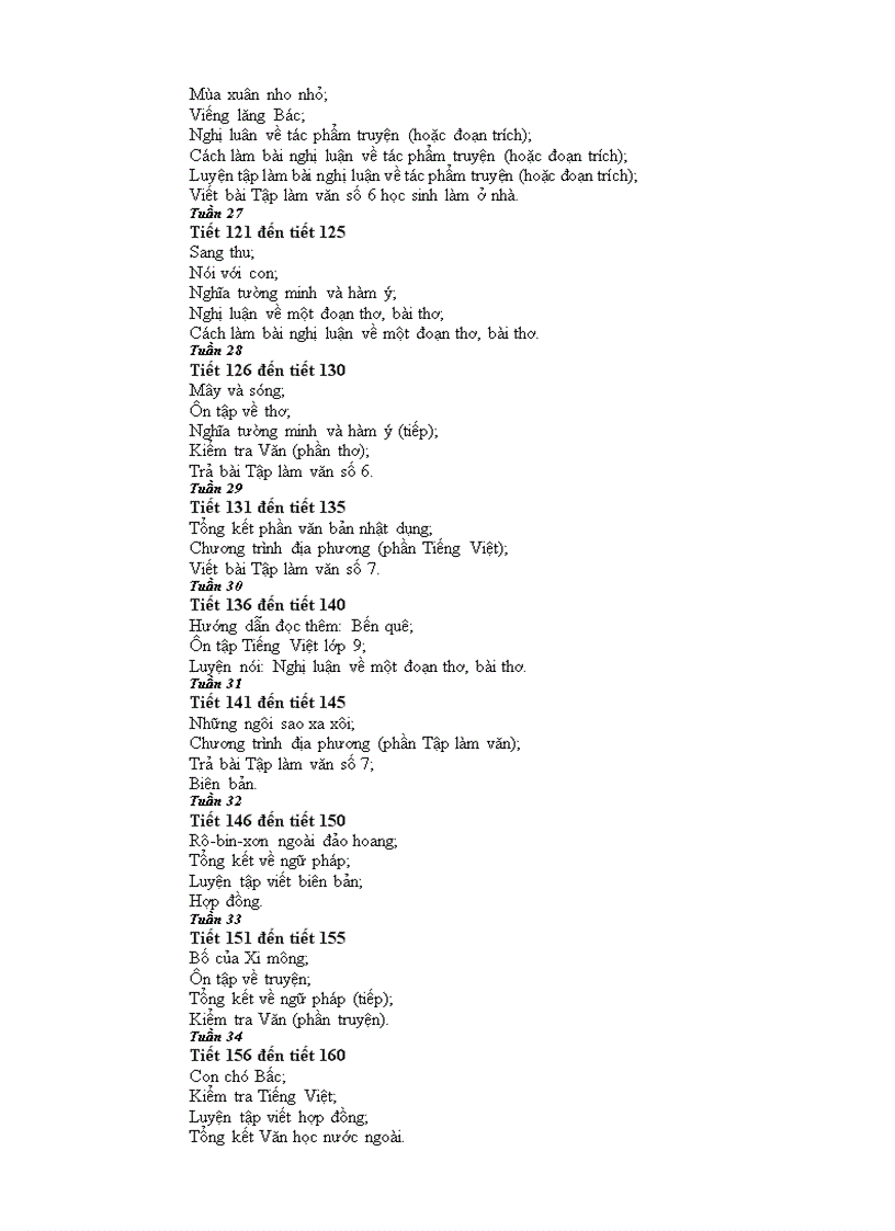 image for page Giáo án Ngữ văn 9 chuẩn KTKN