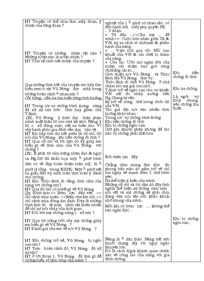 image for page Giáo án Ngữ văn 9 chuẩn KTKN