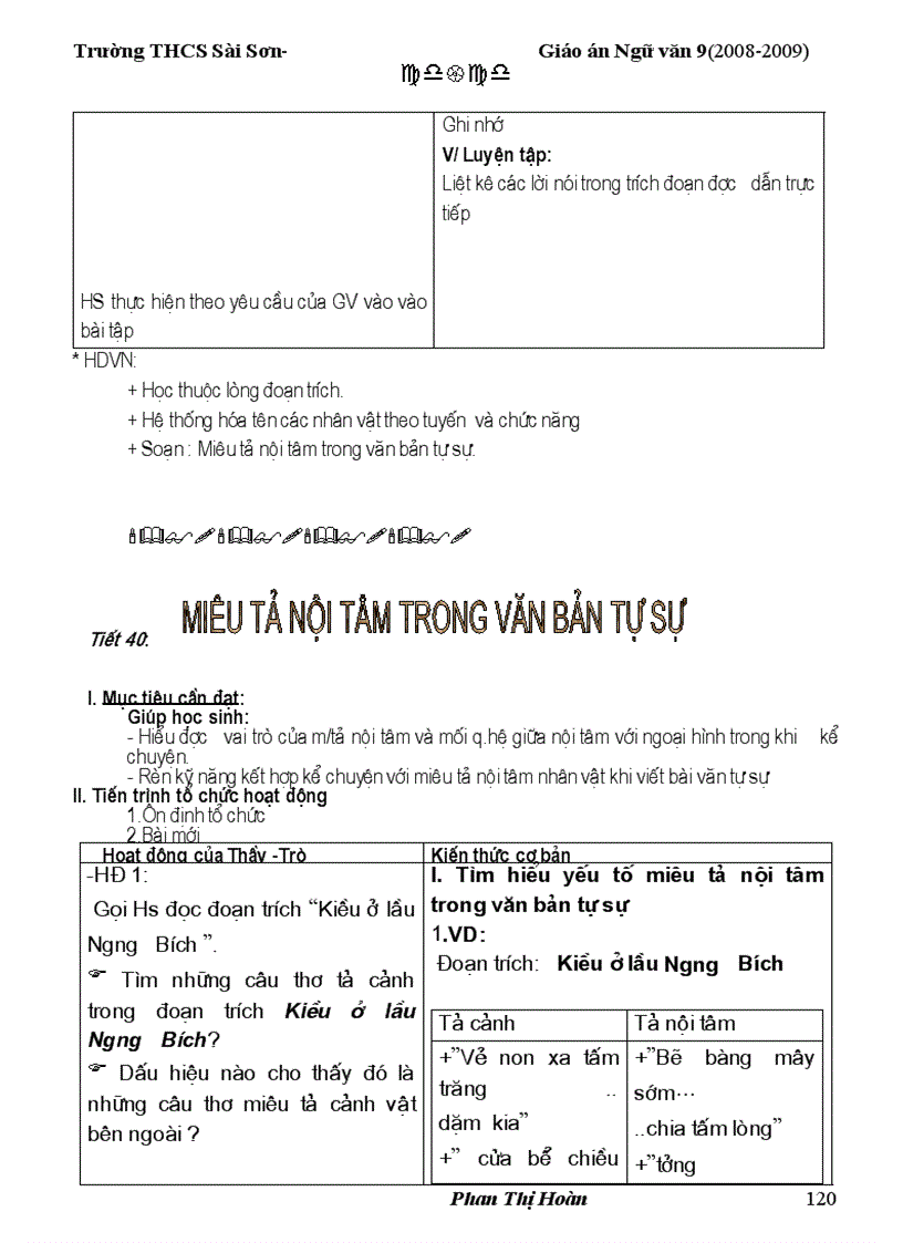 image for page Giáo án ngữ Văn 9 đã chỉnh sửa