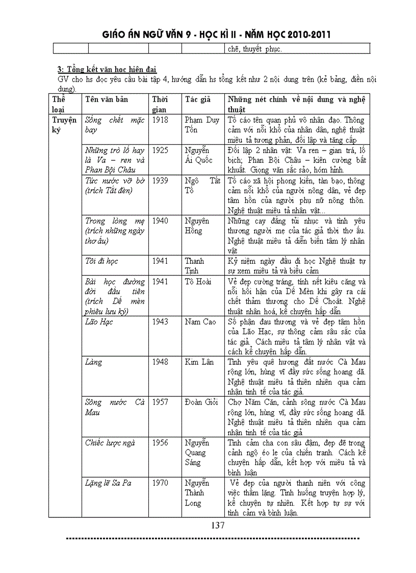 image for page Giáo án ngữ văn 9 HK II