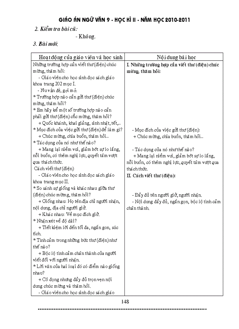 image for page Giáo án ngữ văn 9 HK II