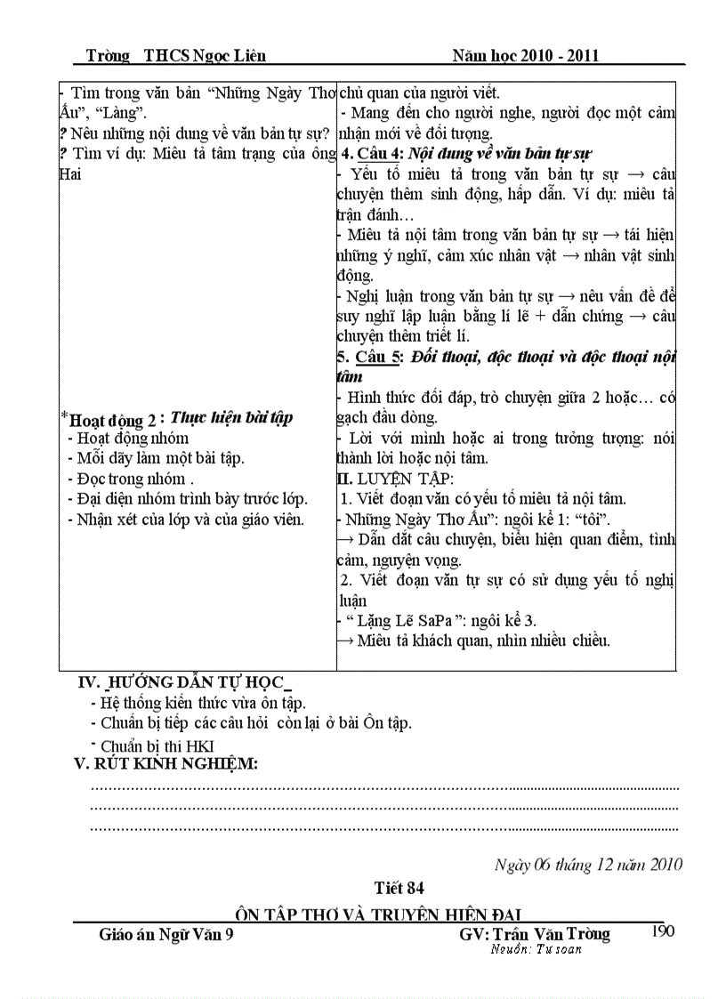 image for page Giáo án Ngữ văn 9 HKI Chuẩn KT KN