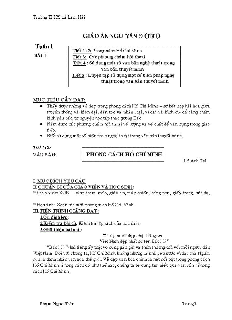 image for page Giao an ngu van 9 hki cuc hay