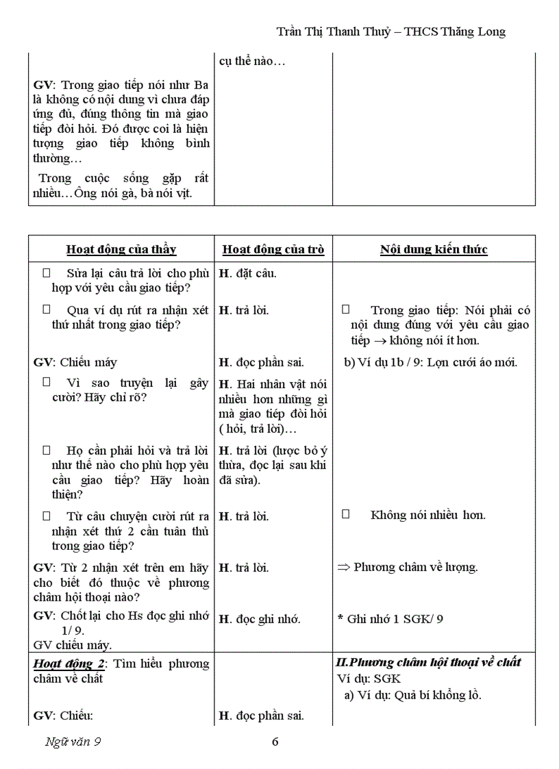 image for page Giáo án ngữ Văn 9 HKI