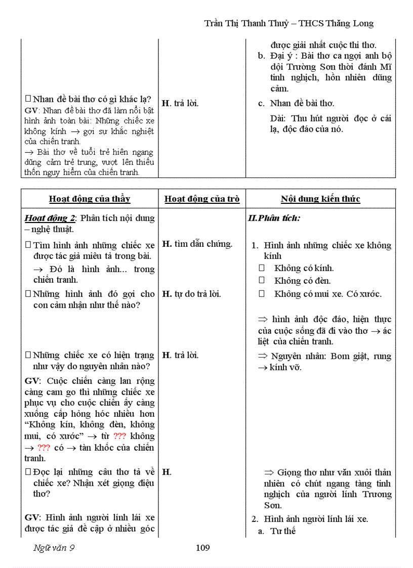 image for page Giáo án ngữ Văn 9 HKI