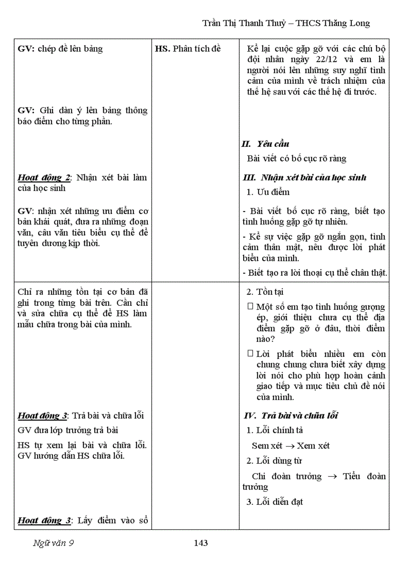 image for page Giáo án ngữ Văn 9 HKI