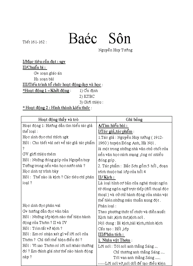 image for page Giáo án Ngữ văn 9 HKII tiếp theo