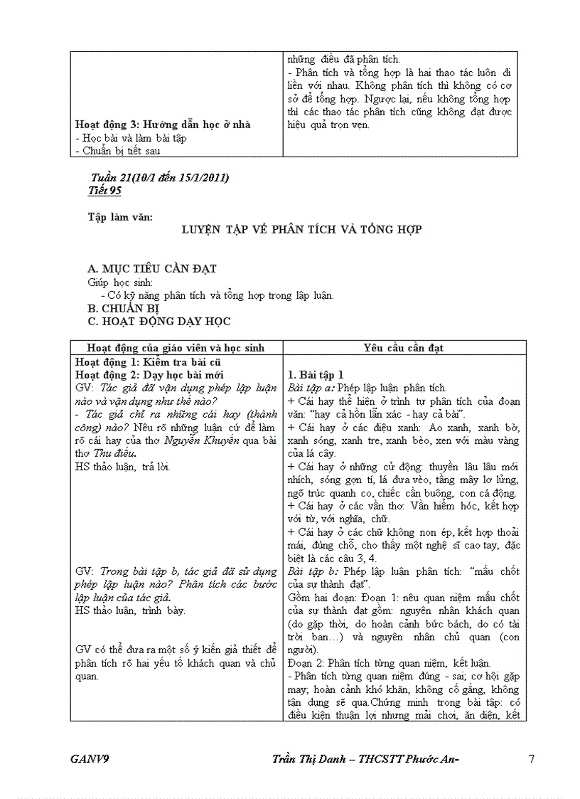 image for page Giáo án ngữ văn 9 học kì 2