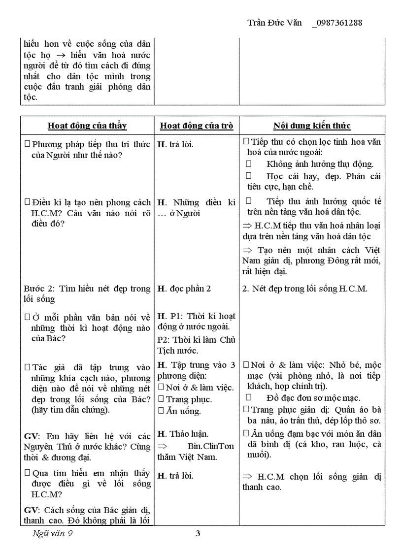 image for page Giáo án ngữ văn 9 kỳ I